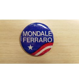 Mondale Ferraro Star & Stripes Campaign Button