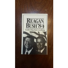 Reagan-Bush ’84 Campaign Postcard