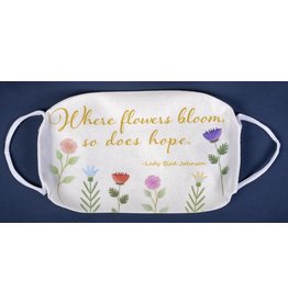 Sale sale-Where Flowers Bloom Face Mask