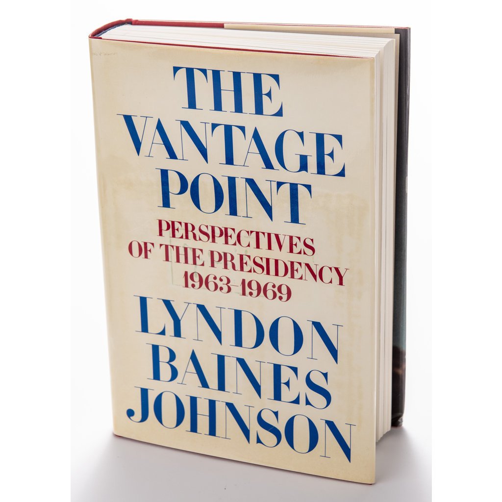 All the Way with LBJ Autographed Copy of The Vantage Point