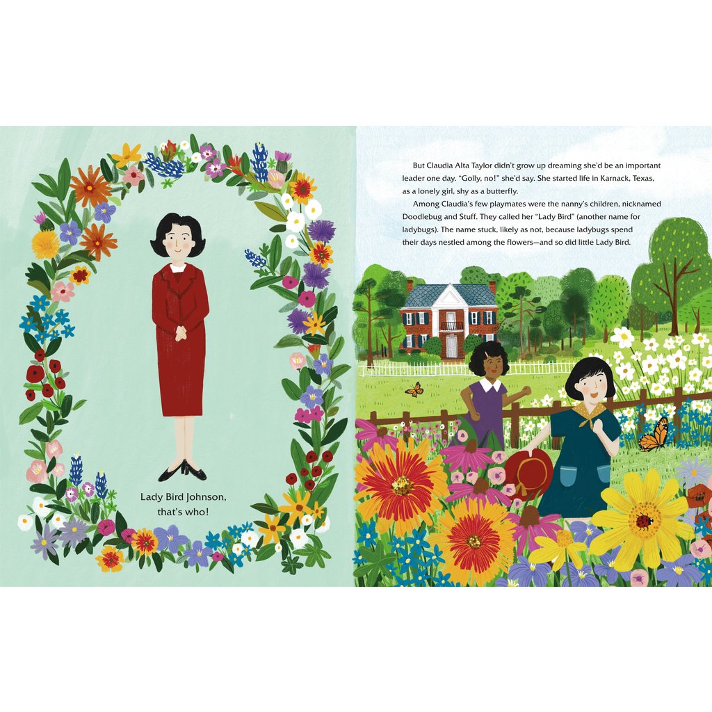 Lady Bird Johnson Lady Bird Johnson, That's Who! - The Story of a Cleaner and Greener America by Tracy Nelson Maurer