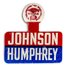 All the Way with LBJ Johnson Humphrey Tab