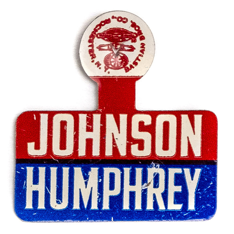 All the Way with LBJ Johnson Humphrey Tab