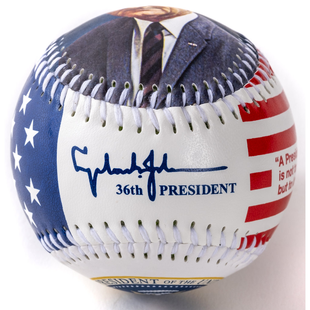 Just for Kids President Johnson Baseball