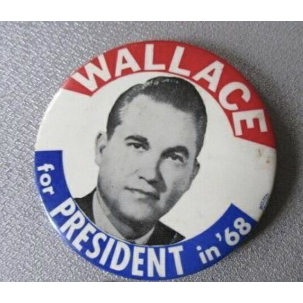 Stand Up For America 2 1968 George Wallace for President Pinbacks 