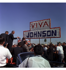 All the Way with LBJ Viva Johnson Postcard