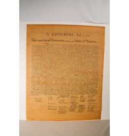 American Experiment Declaration of Independence Poster 23”x29” tube