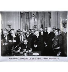 Civil Rights Civil Rights Act Signing Poster 18x24