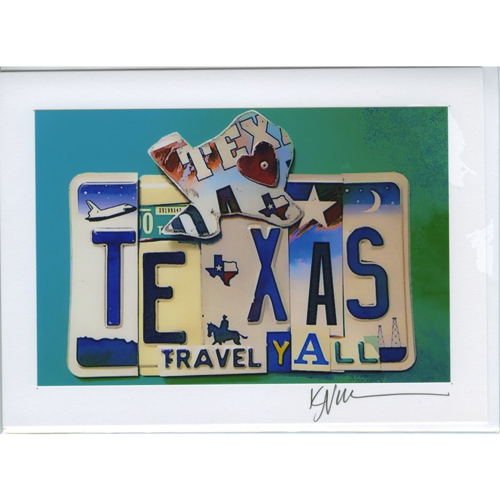 Austin & Texas Texas Travel Y’all Blank Card