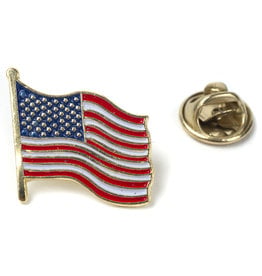Americana US Flag Enamel Lapel Pin