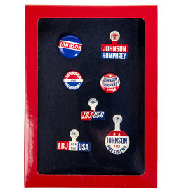 All the Way with LBJ Original LBJ Campaign Buttons Collection 2