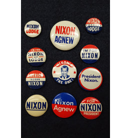 Richard Nixon Campaign Button Collection
