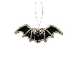 Austin & Texas Bat Black Sequined Ornament