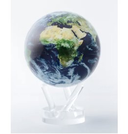 All the Way with LBJ Earth w/Clouds 4" Rotating Globe w/Acrylic Base