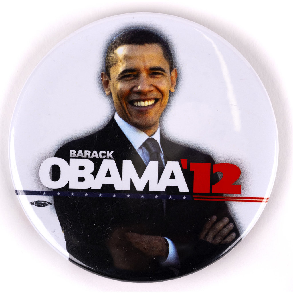 Barack Obama '12 Campaign Button