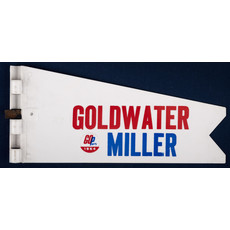 Goldwater Miller Plastic Antenna Flag