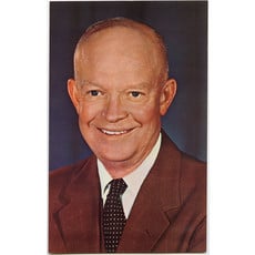 Dwight Eisenhower Portrait Postcard