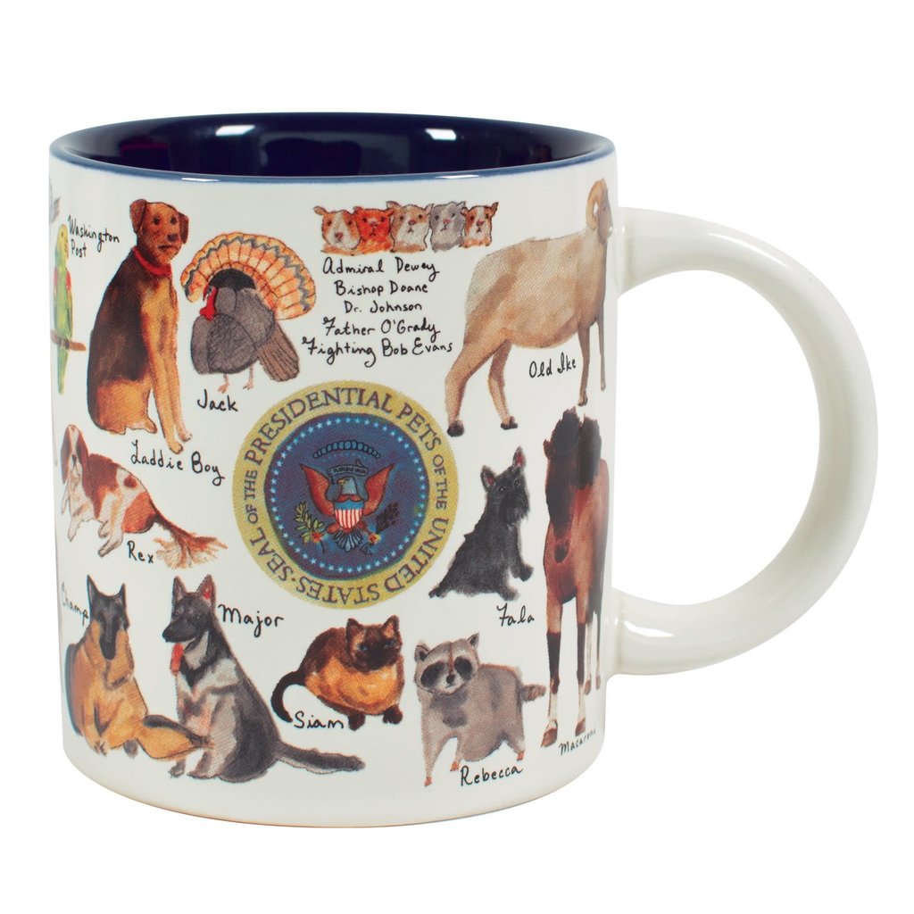 Americana Presidential Pets Mug