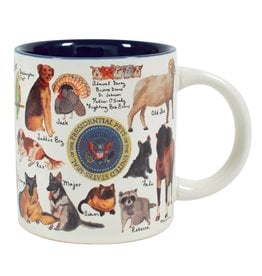 Americana Presidential Pets Mug