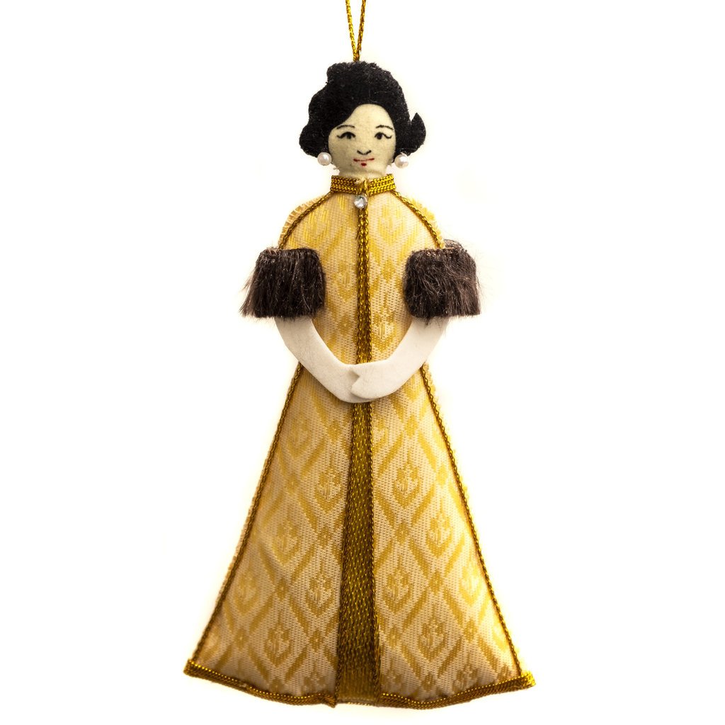 Lady Bird Johnson Lady Bird Johnson Inaugural Dress Ornament