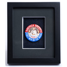 Americana Framed 1969 Apollo XI (11) Button