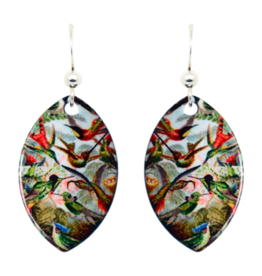 Haeckel’s Hummingbird Earrings