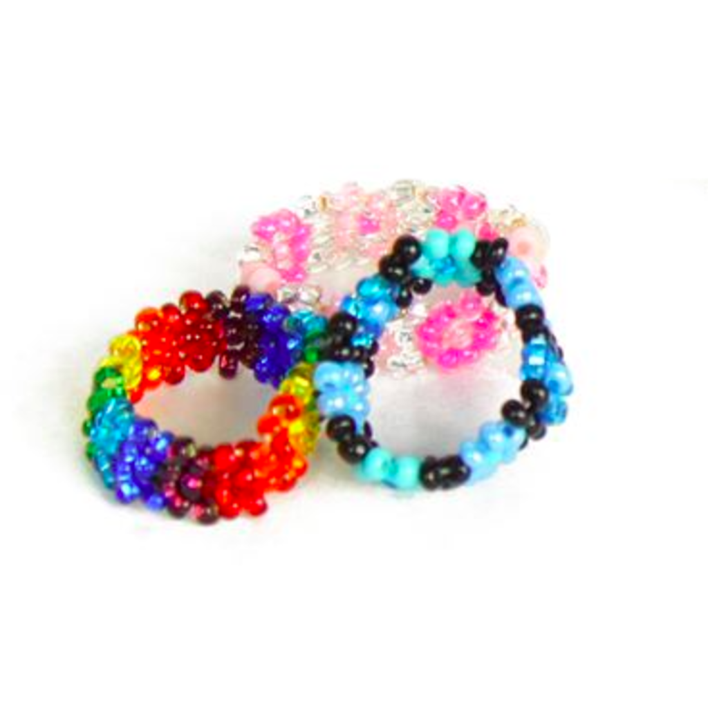 Just for Kids Daisy Beaded Ring