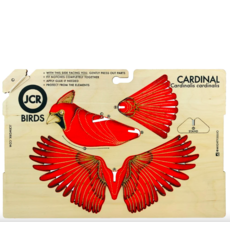 Lady Bird Johnson Cardinal, wooden kit