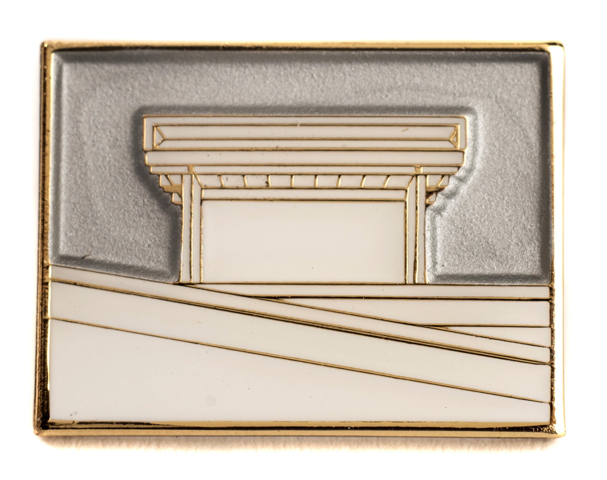 When In Doubt Go To The Library Enamel Pin - Book Lover Gift & Accessory