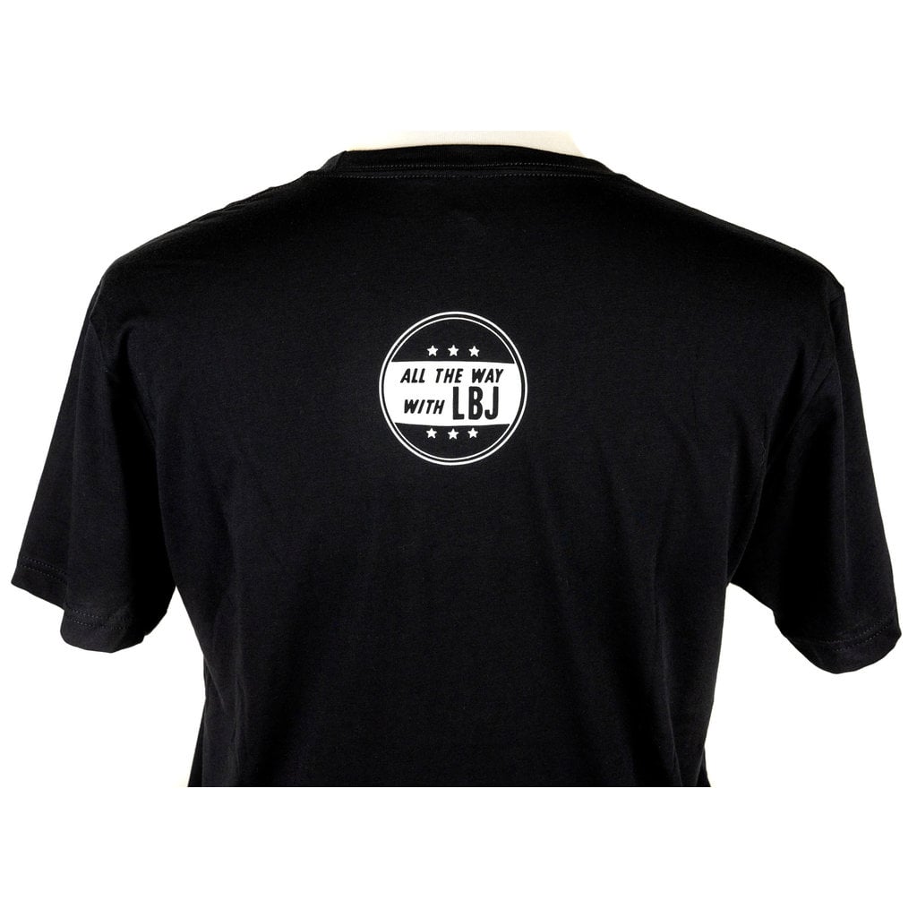 All the Way with LBJ Voting Rights Act Tshirt Black