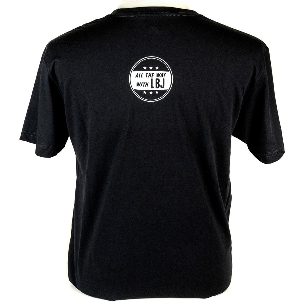 All the Way with LBJ Voting Rights Act Tshirt Black