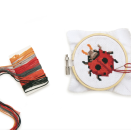 Austin & Texas Ladybug Mini Cross Stitch