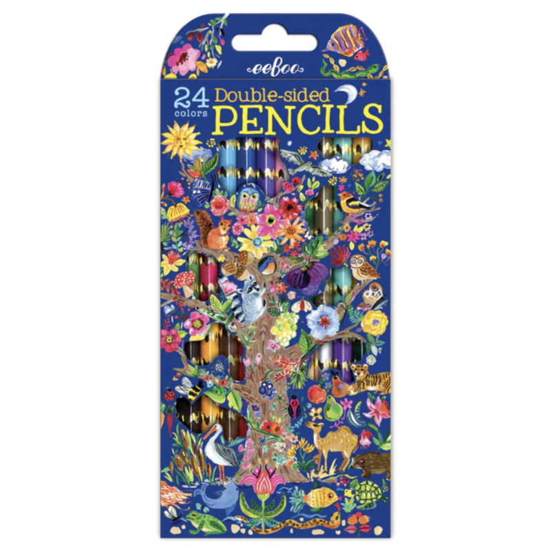 Just for Kids Tree of Life Double-sided Color Pencils