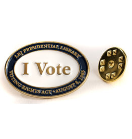 Civil Rights "I Vote" Voting Rights 1965 Lapel Pin