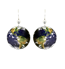 Planet Earth Earrings