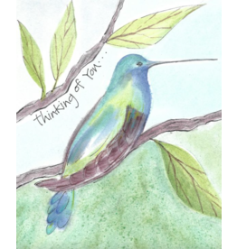 Hummingbird Card Blank