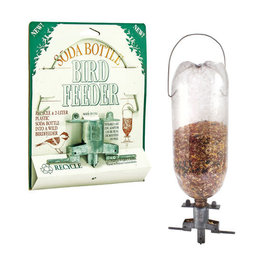 Lady Bird Johnson Soda Bottle Bird Feeder