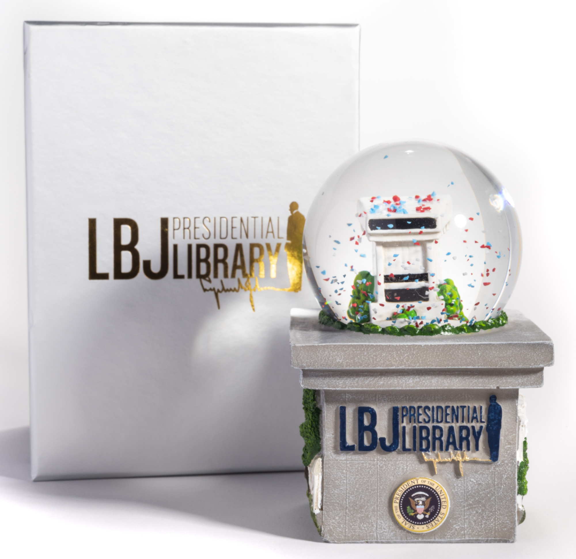 LBJ Presidential Library Snow Globe - The Store at LBJ