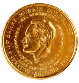 Golden Metallic Coin Goldwater