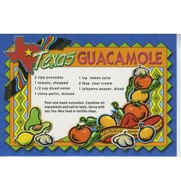 Austin & Texas Texas Guacamole Postcard