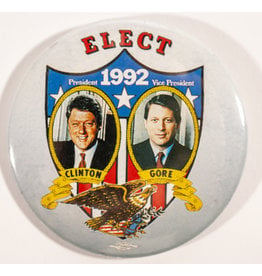 Elect Clinton/Gore '92 grey
