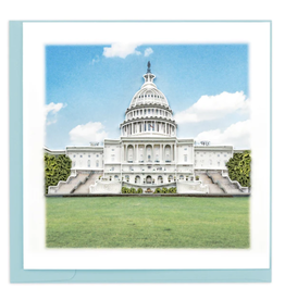 Americana Capitol Building Quilling Card