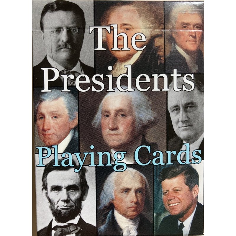 Americana Presidents Playing Cards 2025