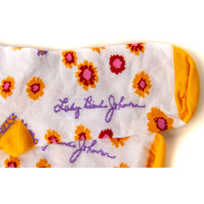 Lady Bird Johnson Where Flowers Bloom Crew Socks