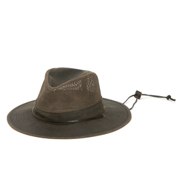 Brown Hat w/3" brim Lg/XL Brown