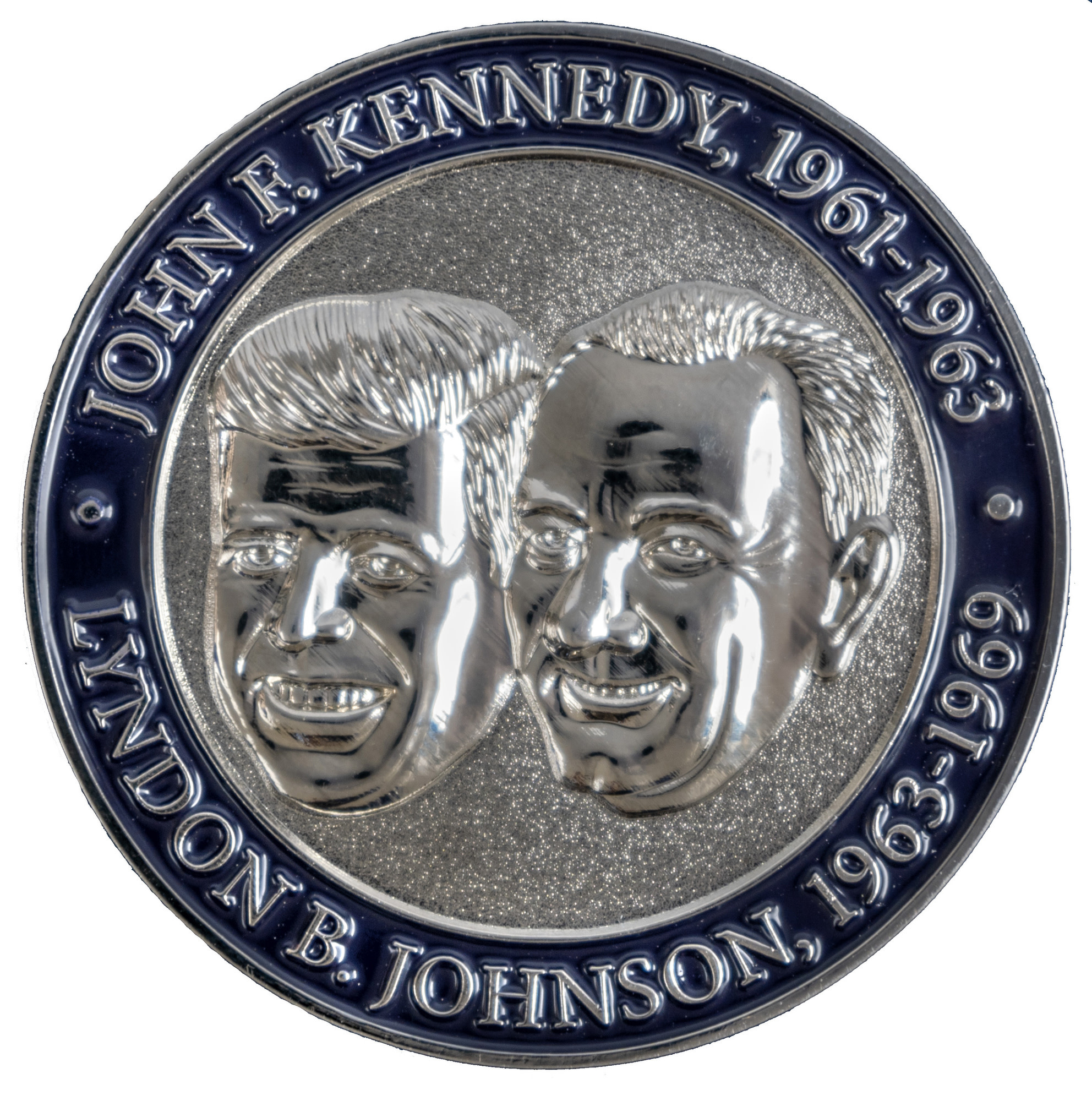 JFK LBJ 60th Anniversary Challenge Coin - The Store at LBJ