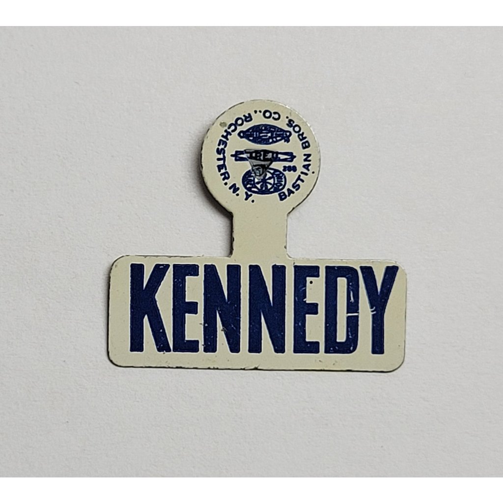 Original John F. Kennedy White Tab - 1960