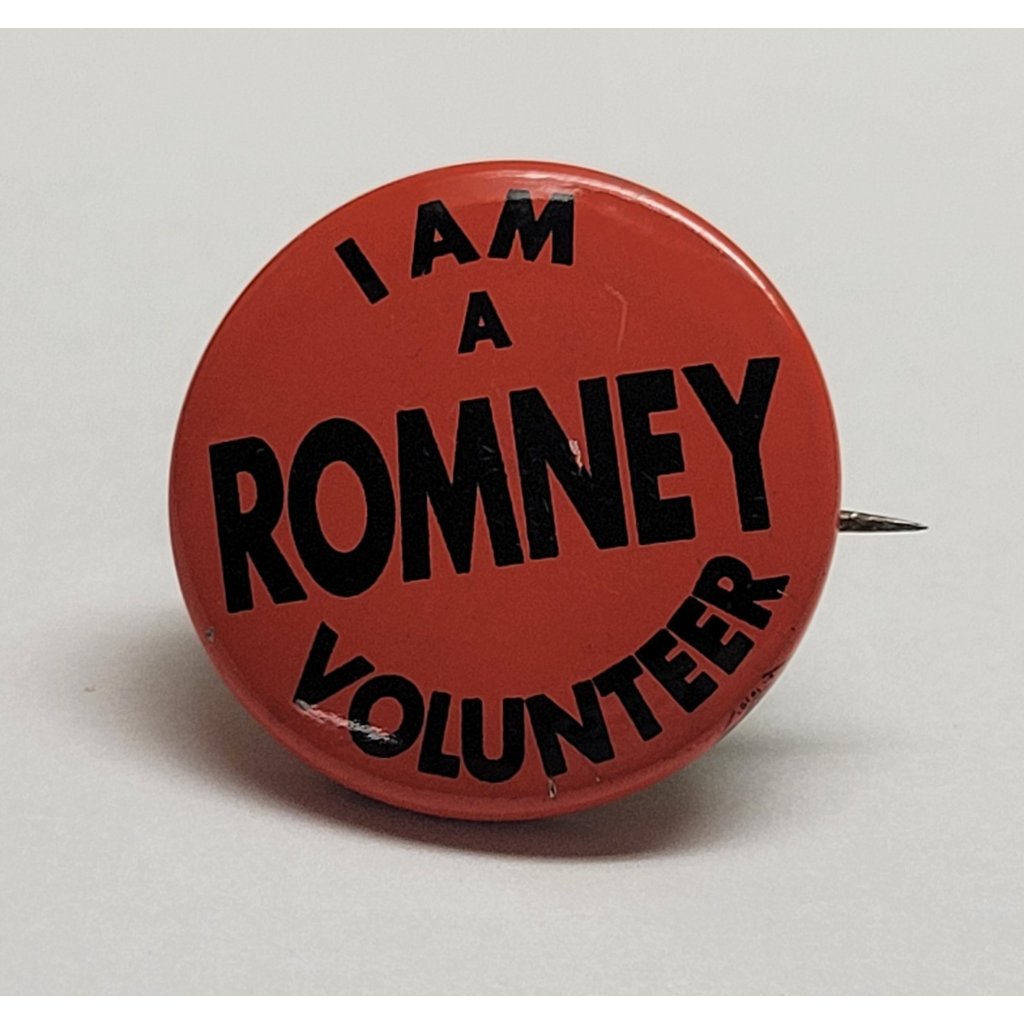 I am a Romney (Sr.)  Volunteer - Gov Race
