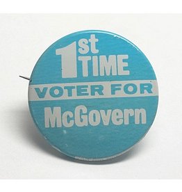 1st Time Voter for McGovern '72