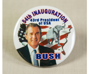 43RD‎ PRESIDENT OF THE UNITED STATES GEORGE W BUSH HAT NEW WITH TAGS RED Vintage 2001 George Bush 43rd US Presidential Inauguration  main image 2